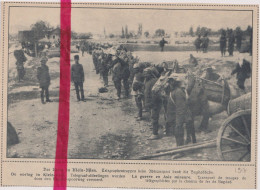 Oorlog Guerre 14/18 - Telegraaf Afdeling Transport Via Spoorweg Bagdad - Orig. Knipsel Coupure Tijdschrift Magazine 1917 - Non Classificati