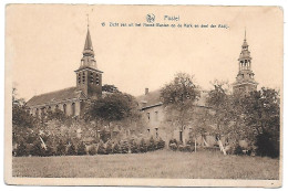 CPA Postel, Zicht Van Uit Het Noord-Westen Op De Kerk En Deel Der Abdij - Mol