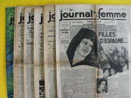 6 N° De Le Journal De La Femme De 1936. Revue Féminine. Espagne Ligue Des Femmes Raymonde Machard Charlot Rhénanie Chine - 1900 - 1949