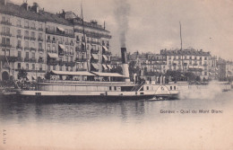 SUISSE(GENEVE) BATEAU A VAPEUR - Genève