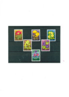 YOUGOSLAVIE : Fleurs :Y&T : 1224 à  1229 ** - Unused Stamps