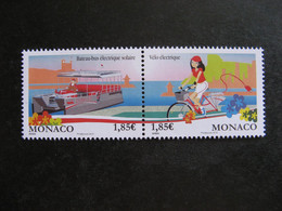 Monaco:  TB Paire N° 2870 Et N° 2871 , Neufs XX . - Unused Stamps