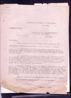 2 Documents D'un Resistant De Hourtin Dont La Maison A Ete Detruite Par Les Boches - Dokumente