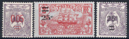 Nvelle CALEDONIE Timbres-Poste N°126* à 128* Neufs Charnières TB Cote : 2€75 - Ungebraucht