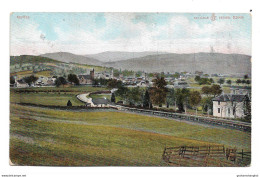 Postcard UK Scotland Dumfriesshire Moffat View Of Town Reliable Series By Ritchie Posted 1908 - Dumfriesshire