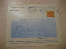 COIMBRA 1959 To Figueira Da Foz Cancel Instituto Missionario Sagrado Coraçao Cover PORTUGAL - Briefe U. Dokumente