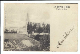 Hyon    L'église De Hyon  1902 - Mons