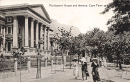 AFRIQUE DU SUD - Cape Town - Parliament House And Avenue - Carte Postale Ancienne - Sud Africa
