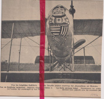 Oorlog Guerre 14/18 - Beschildering Vliegtuig - Orig. Knipsel Coupure Tijdschrift Magazine - 1916 - Non Classés