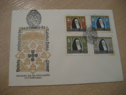 PORTO 1958 Leonor Queen Royalty Royal Family FDC Cancel Cover PORTUGAL - Brieven En Documenten