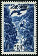 FRANZÖSISCHE-POST 160 O, 1957, 500 Fr. Flugpostmarken, Pracht, Mi. 90.- - Neufs