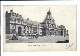 TOURNAI - LA GARE    VED  1901 - Tournai