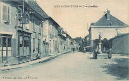 Les Avenières * Grande Rue * Café Poste * Villageois - Les Avenières