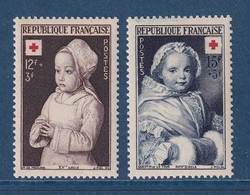 France - YT Nº 914 Et 915 ** - Neuf Sans Charnière - 1951 - Unused Stamps