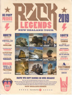 2019 New Zealand Rock Legends Geology Souvenir Sheet MNH @ BELOW FACE VALUE * Creases To Bottom Corners Stamps OK* - Ungebraucht