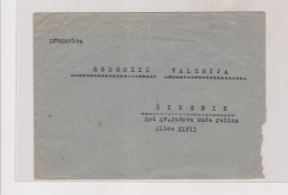 YUGOSLAVIA 1945  Nice Censored Cover To Sbenik - Cartas & Documentos