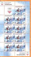 Croatia 2018 Y Sport Olympics PyeongChang Minisheet MNH - Croazia