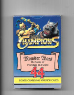 EK66 - JEU DE 44 CARTES MONSTER WAR - GIBSONS GAMES 1995 - Cartes à Jouer Classiques