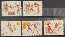 Cuba Kuba - Olympia Olimpiques Olympic Games -  Barcelona'92 - 5 Stamps - Used - Ete 1992: Barcelone