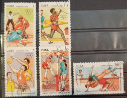 Cuba Kuba - Olympia Olimpiques Olympic Games -  Barcelona'92 - 5 Stamps - Used - Zomer 1992: Barcelona