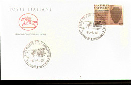 2000 ANNULLO FDC 150° Anniversario Della Fondazione Della Rivista ``Civiltà Cattolica’’. - Cristianismo