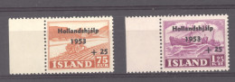 Islande  :  Yv  243-44  ** - Unused Stamps