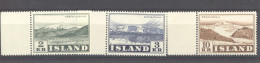 Islande  :  Yv  274-76  ** - Nuovi