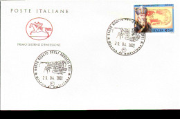 2002 ANNULLO FDC 450° Anniversario Della Nascita Di Padre Matteo Ricci (1552-1610), Missionario Gesuita. - Christianisme