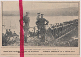 Oorlog Guerre 14/18 - Svistov - Veldmaarschalk Von Mackensen, Maréchal - Orig. Knipsel Coupure Tijdschrift Magazine 1916 - Non Classés