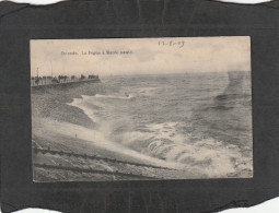 128211          Belgio,      Ostende,      La  Digue  A  Maree  Haute,   VG   1909 - Oostende