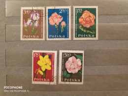 1964	Poland	Flowers (F85) - Used Stamps