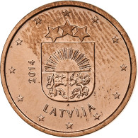 Lettonie, Euro Cent, 2014, Stuttgart, SUP+, Cuivre Plaqué Acier, KM:150 - Letonia