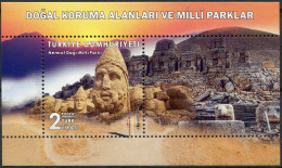 Turkey 2019. Mount Nemrut National Park, Adıyaman (MNH OG) Souvenir Sheet - Neufs