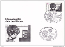 ALLEMAGNE, RFA 1979 Année Internationale De L'enfant Enveloppe - Other & Unclassified