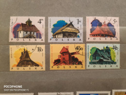 1973	Poland	Buildings (F85) - Used Stamps