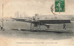 Périgueux Aviation * 22 / 23 / 24 Avril 1911 * Aviatrice Mme NIEL * Avion Aviateur Niel - Périgueux