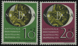 BUNDESREPUBLIK 141/2 **, 1951, NBA, Pracht, Mi. 90.- - Unused Stamps