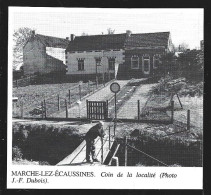 1980  --  BELGIQUE . MARCHE LEZ ECAUSSINES . COIN DU VILLAGE . 4A755 - Unclassified
