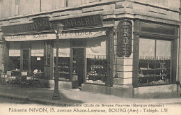 Bourg En Bresse * Devanture Pâtisserie NIVON 15 Avenue Alsace Lorraine Tel 1-51 * Confiserie Commerce Magasin - Andere & Zonder Classificatie