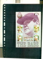 DOMINICA  100 WORLD SERIES DE BASEBALL BABE RUTH 4 VAL NEUFS A PARTIR DE 1.25  EUROS - Dominique (1978-...)