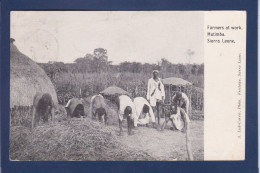 CPA Sierra Leone Afrique Noire Circulée - Sierra Leona