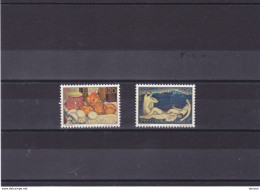 YOUGOSLAVIE 1975 PEINTURES Yvert 1479-1480 NEUF** MNH - Andere & Zonder Classificatie