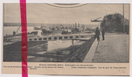 Oorlog Guerre 14/18 - Haven Turnu Severin , Le Port - Orig. Knipsel Coupure Tijdschrift Magazine - 1916 - Non Classés