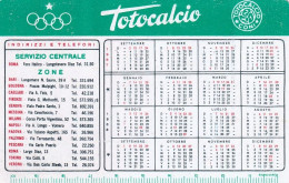 XK 671 Calendarietto Tascabile 1967 Totocalcio - Petit Format : 1961-70