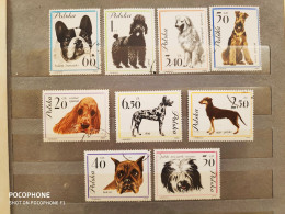 Poland	Dogs (F85) - Used Stamps