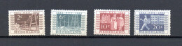 Niederlande 1952 Satz 597/600 ITEP Ausstellung Freimarken Ungebraucht/MLH - Unused Stamps