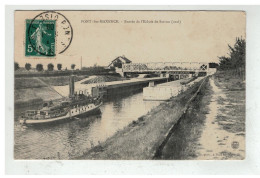 60 PONT SAINTE MAXENCE #10127 ENTREE DE ECLUSE DE SARRON AVAL PENICHE - Pont Sainte Maxence