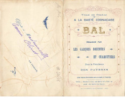 16 COGNAC #FG50698 BAL A LA GAIETE COGNACAISE ORGANISES PAR LES BOUCHERS ET CHARCUTIERS 1919 - Cognac