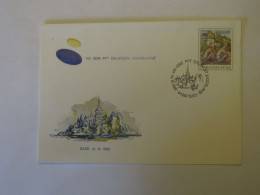 YUGOSLAVIA VIII IGRE PTT DELAVCEV JUGOSLAVIJE  FDC 1989 - Other & Unclassified