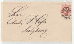 Austria Postal Stationery Letter Cover Posted 1882 B240401 - Buste
